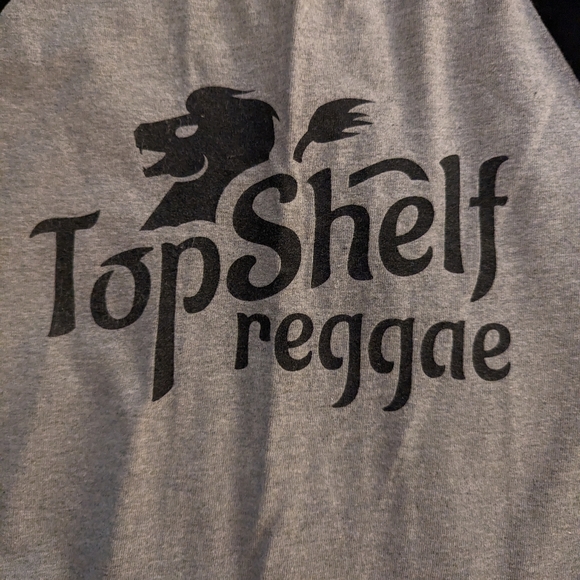 Top shelf reggae baseball tee - Picture 2 of 3